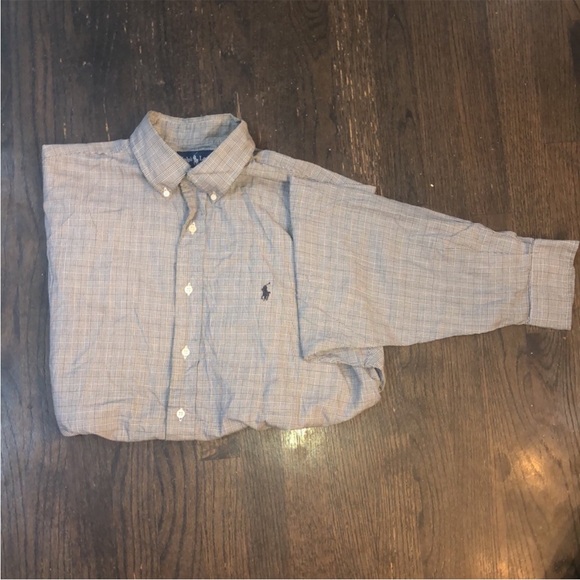 Ralph Lauren button down long sleeve size 16 1/2 - Picture 4 of 7